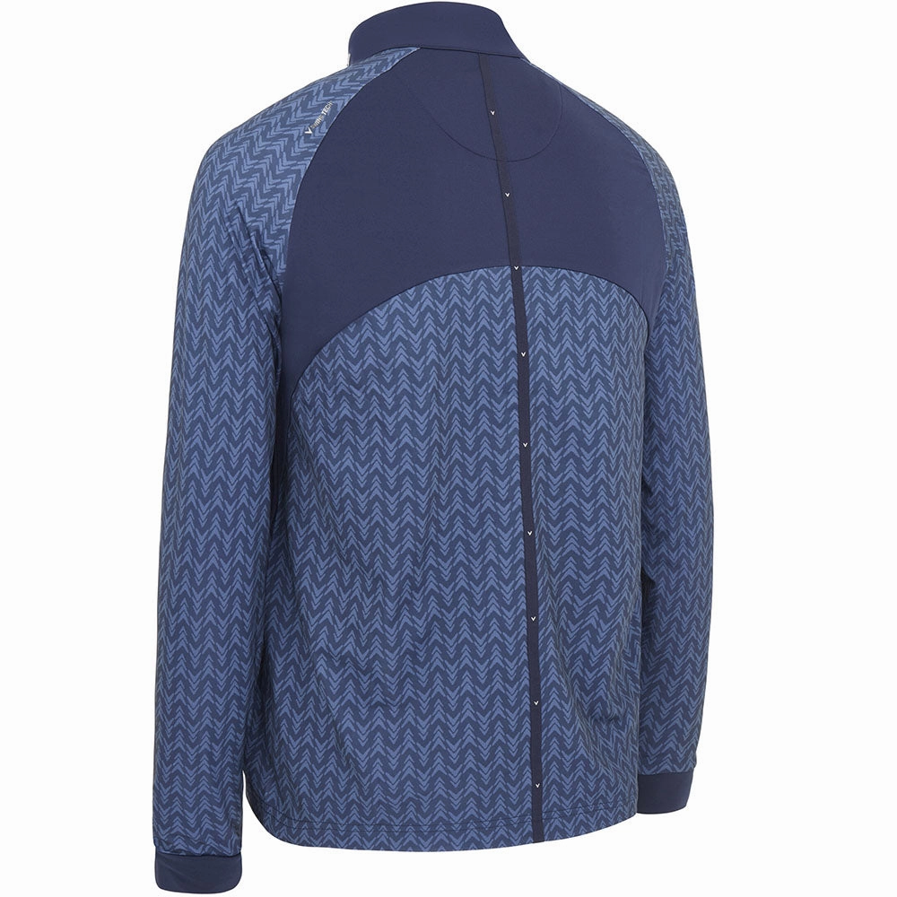 Callaway 1/4 Zip Odyssey Blocked Pullover - Peacoat Comfortable Wear