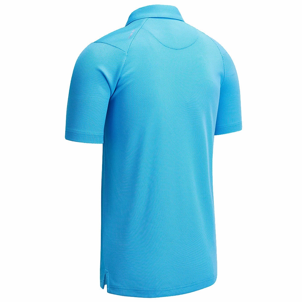 Callaway Box Jacquard Polo Shirt - Spring Break dry cleanable