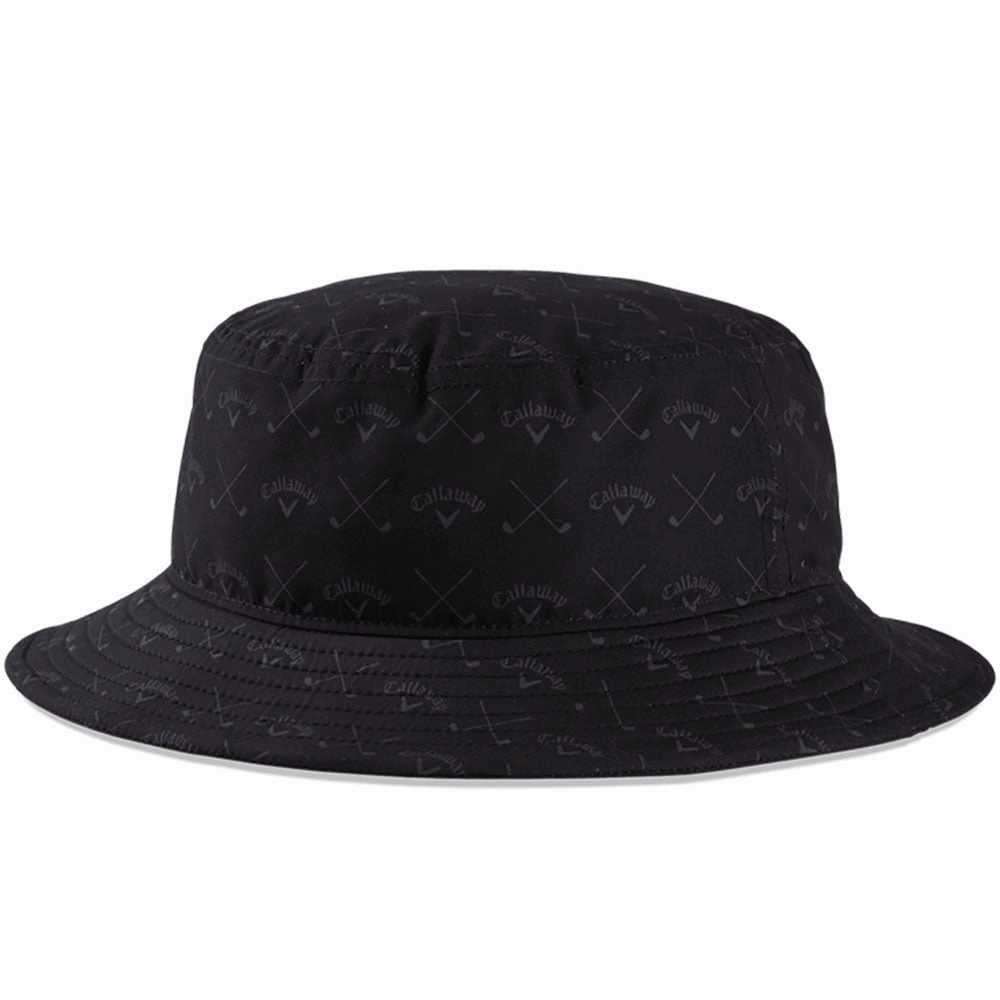 Callaway Bucket Hat - Black/Charcoal Laidback Charm Quick Wear