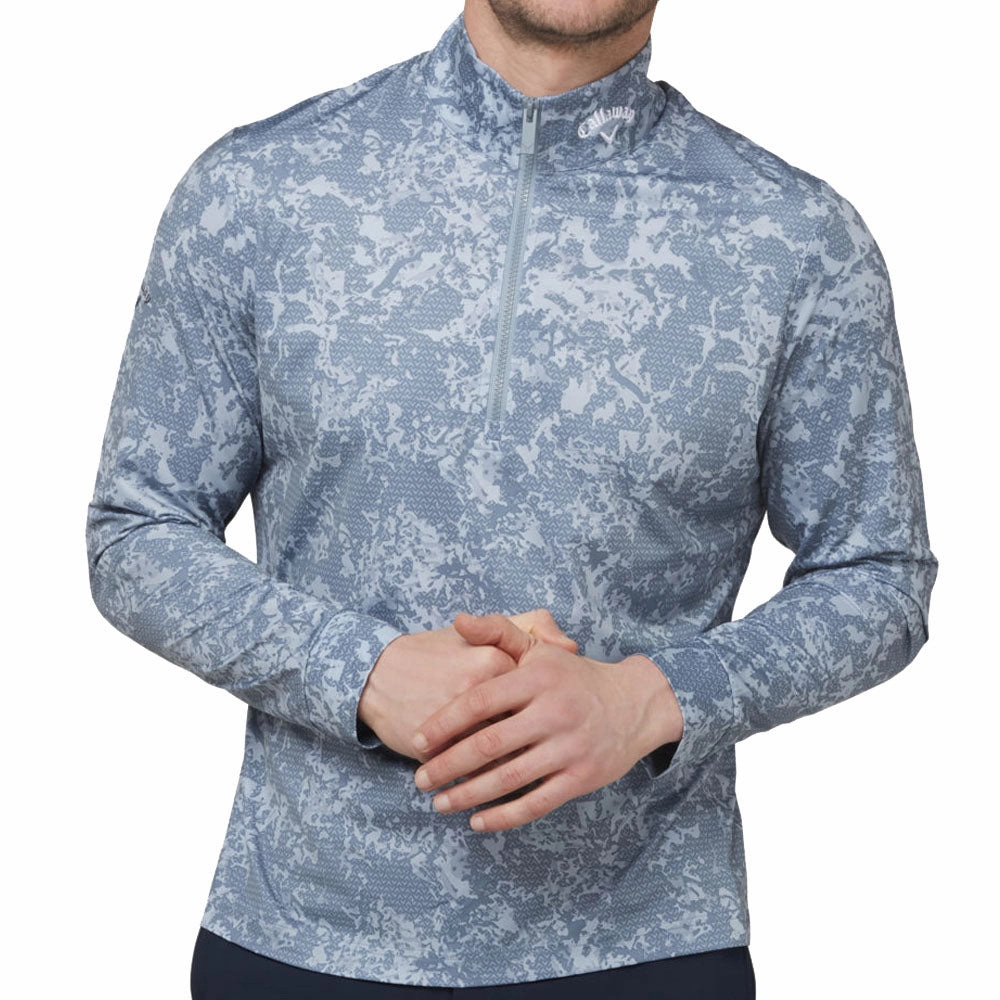 Callaway Camo Print 1/4 Zip Pullover - Flint Stone product tassel movement