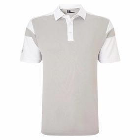Minimalist Layer Natural Fiber Blend Callaway Chev Blocked Golf Polo Shirt