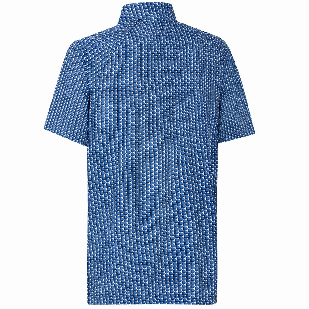 Callaway Chev Geo Polo Shirt - Peacoat Bold colors