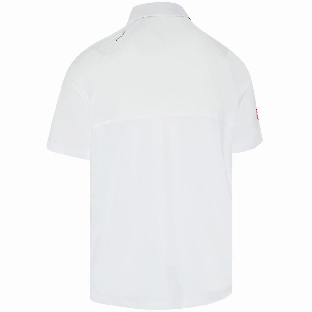 Eco Certified Fiber Callaway Chev Odyssey Polo Shirt - Bright White