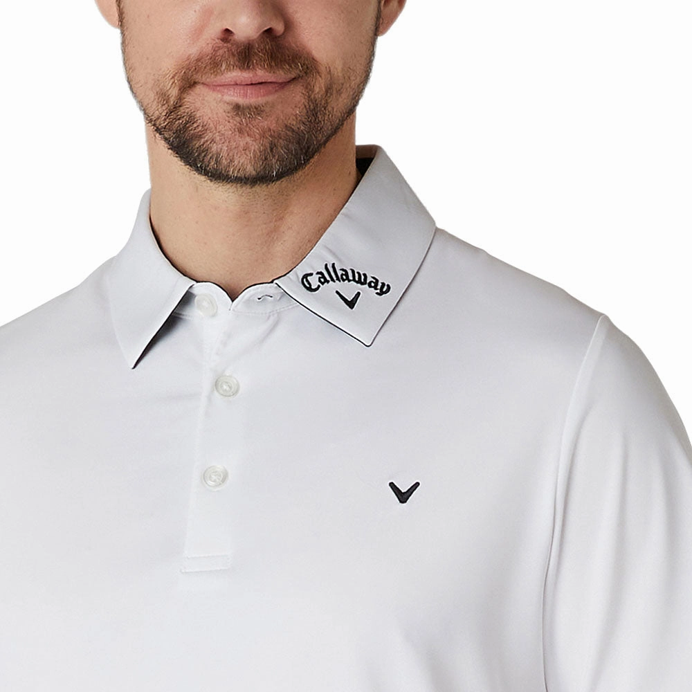 Business Meeting Callaway Chev Odyssey Polo Shirt - Bright White