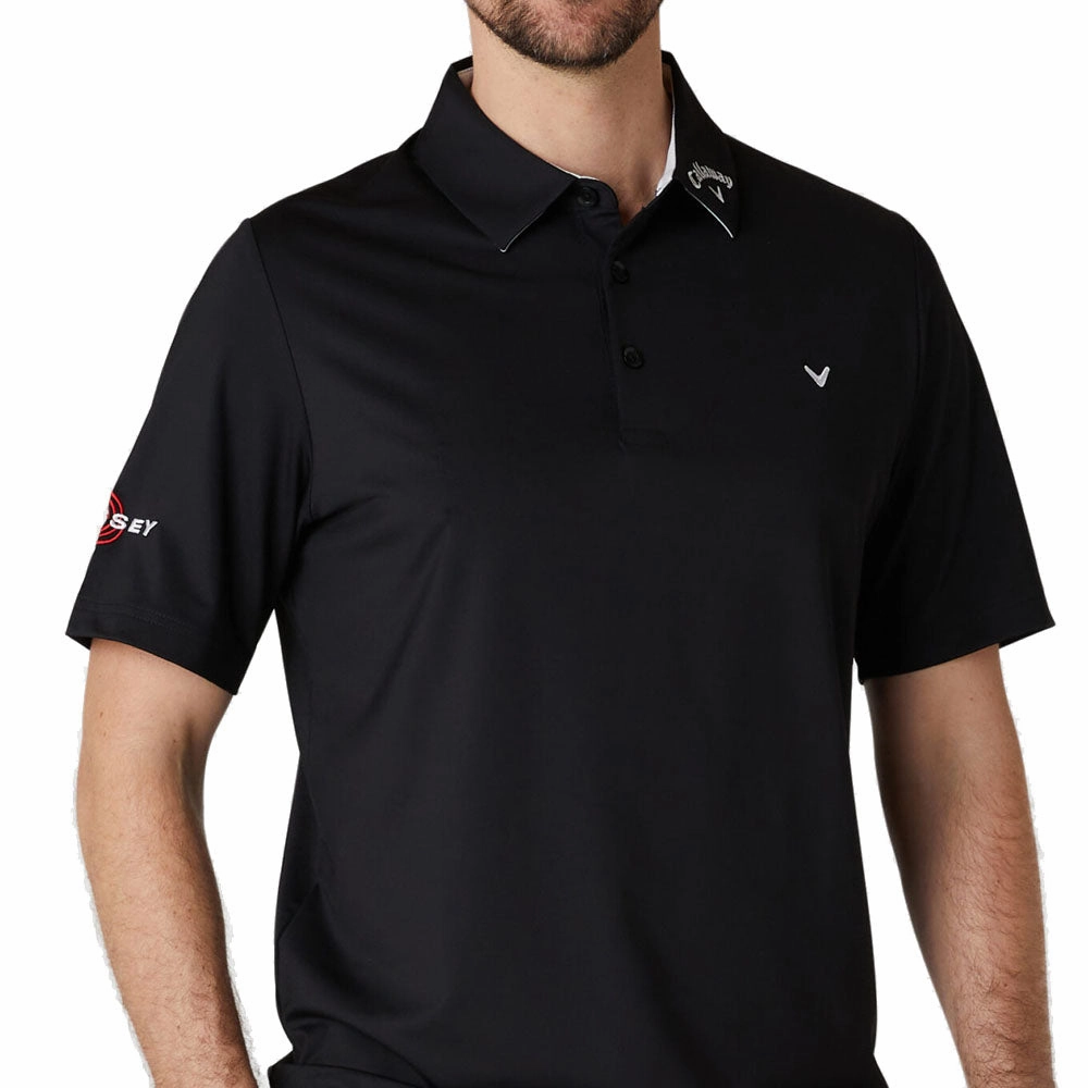 Callaway Chev Odyssey Polo Shirt - Caviar Matte Look Easy Care