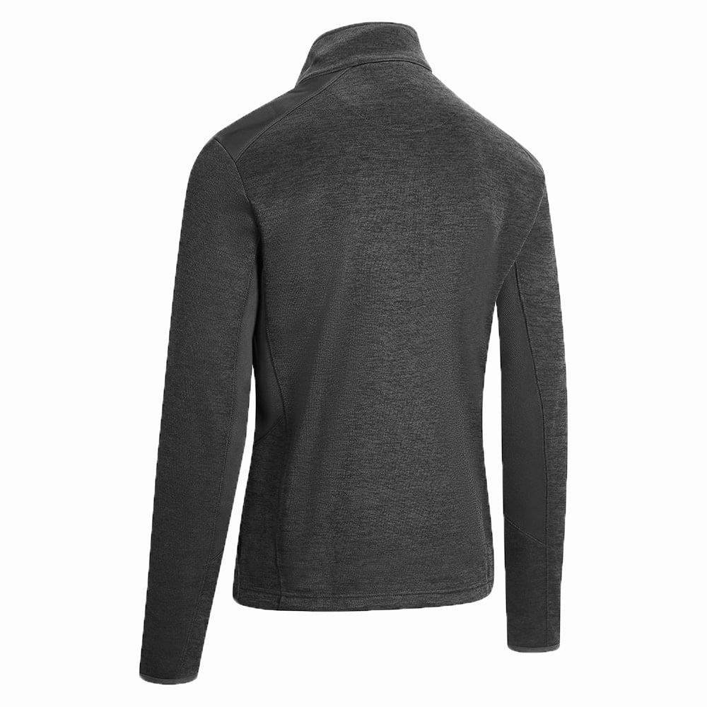 Callaway Dual Action Heathered Fleece Pullover - Grey Heather Fresh Look
