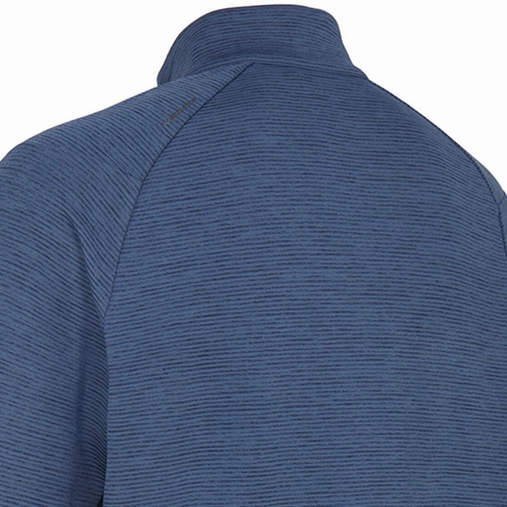 Breathable wear Callaway Heather Eco Stripe Fleece - Dark Navy Heather