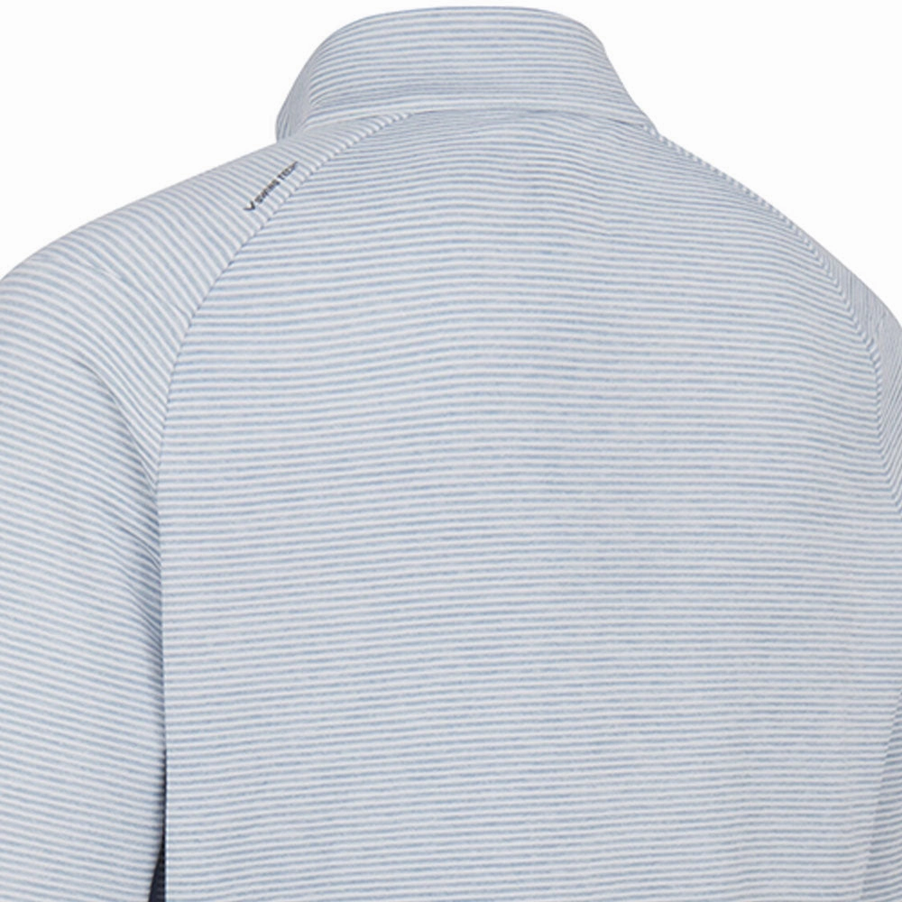 Street Chic Callaway Heather Eco Stripe Fleece - Light Mountain Spring Heather