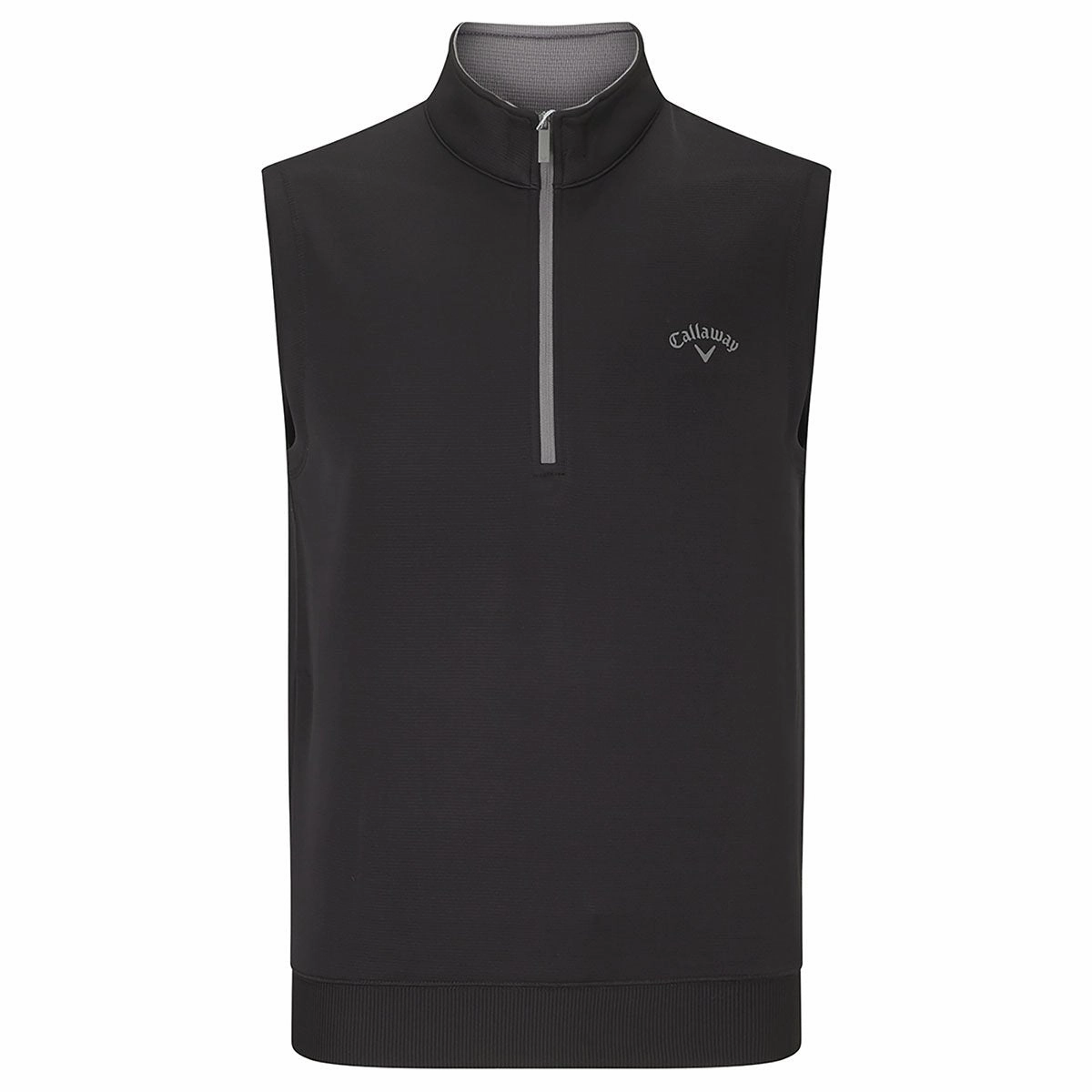 Callaway Heathered Water Repellent 1/4 Zip Golf Vest Casual Hoodie Style