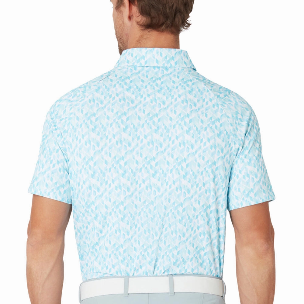 Callaway Kaleidoscope Chev Polo Shirt - Arctic Paradise Functional Side Gussets