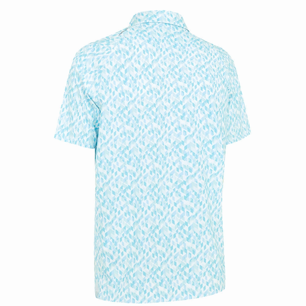 Callaway Kaleidoscope Chev Polo Shirt - Arctic Paradise Street Casual Look