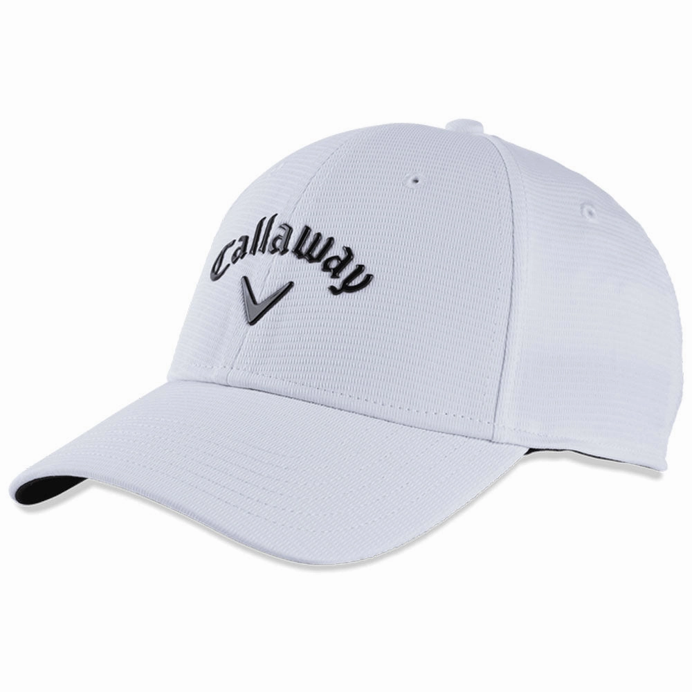 Callaway Liquid Metal Cap - White/Black Snapback Closure