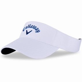 Photo Friendly Fresh Daywear Callaway Liquid Metal Visor - White/Deep Cobalt