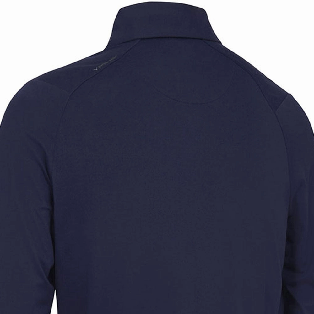 Callaway Long Sleeve Performance Polo Shirt - Peacoat Sustainable Packaging Gym clothing