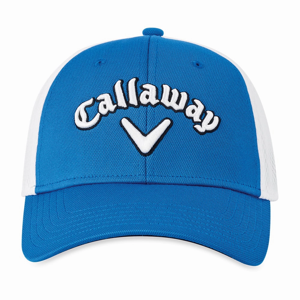 Sport Layers Layer With Ease Callaway Mesh Fitted Cap - Royal/Royal/White