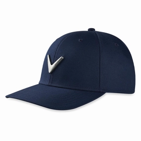 Reversible design Weekend Essential Callaway Metal Icon Adjustable Cap - Navy