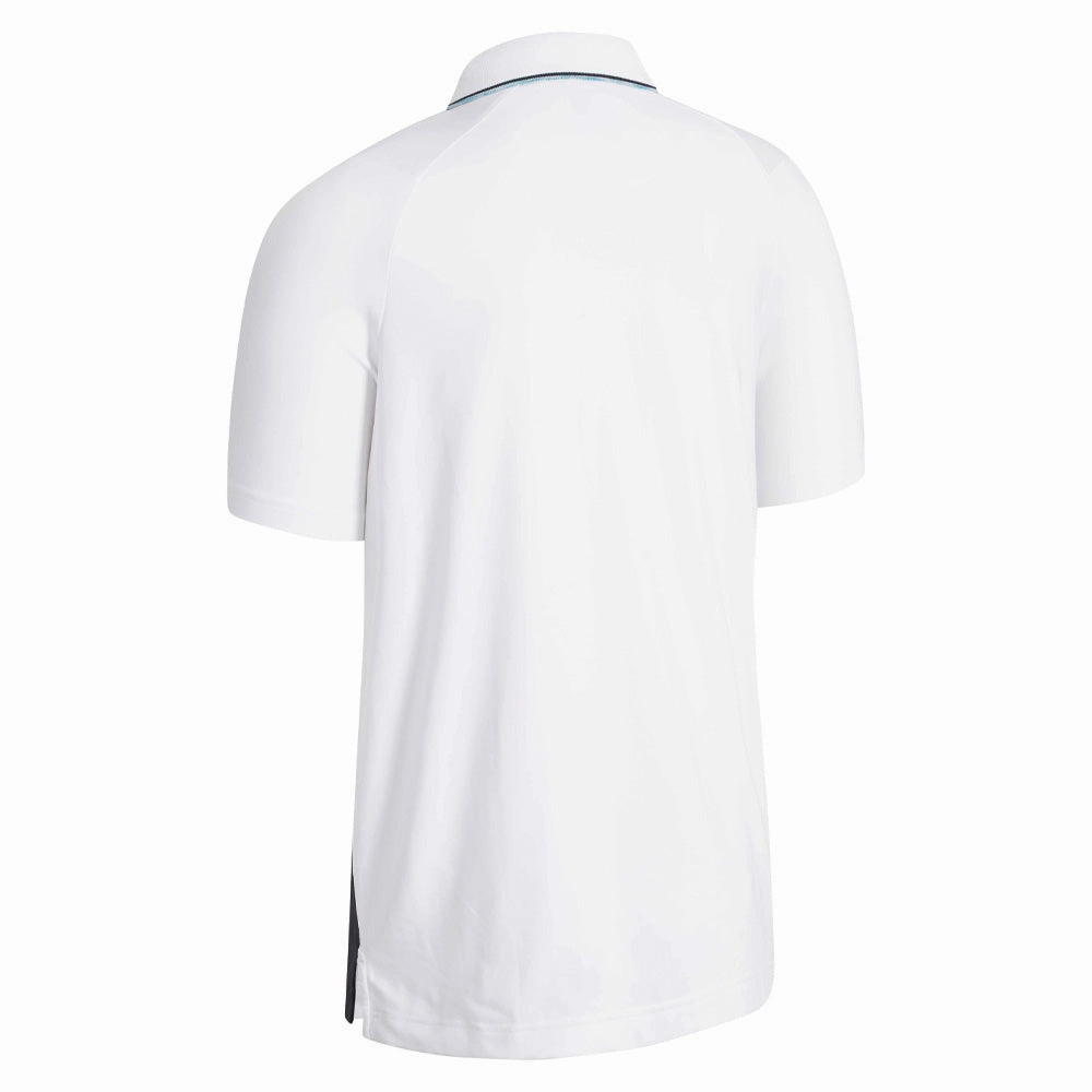 Callaway Micro Geo Jacquard Polo Shirt - Bright White Timeless Appeal