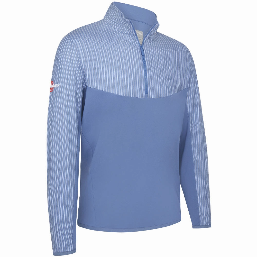 Fashion Flex Smart Design Callaway Odyssey 1/4 Zip Pullover - Blue Horizon