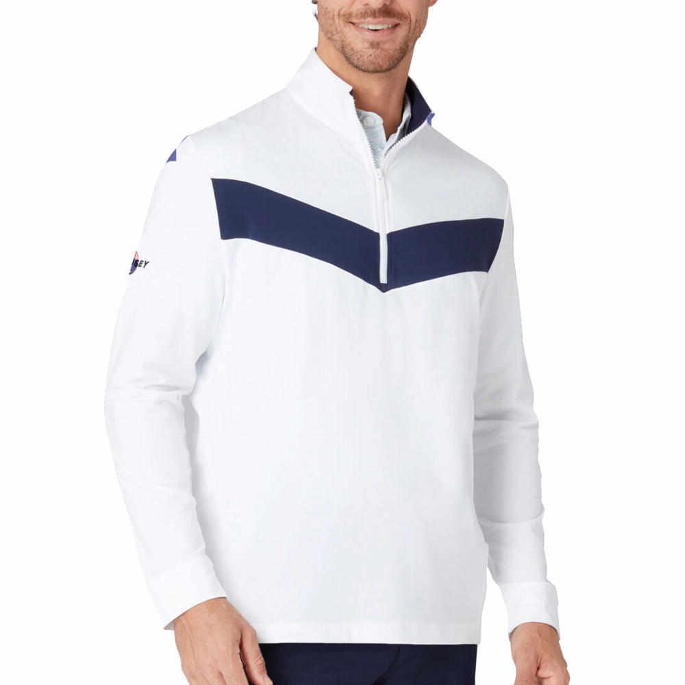 Callaway Odyssey 1/4 Zip Pullover - Bright White Collared Brand Reputation