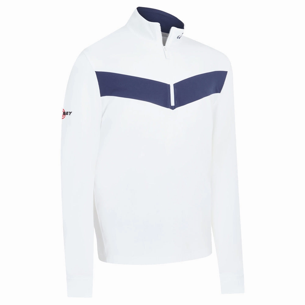 product mid range value Callaway Odyssey 1/4 Zip Pullover - Bright White