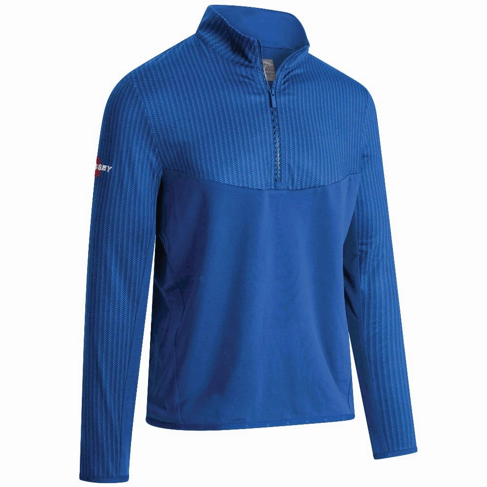 Callaway Odyssey 1/4 Zip Pullover - Egyptian Blue Basic Wear goes with skirts