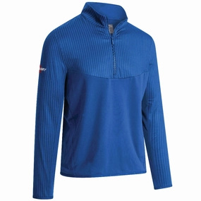 Callaway Odyssey 1/4 Zip Pullover - Egyptian Blue appropriate for sunny days buckle accents