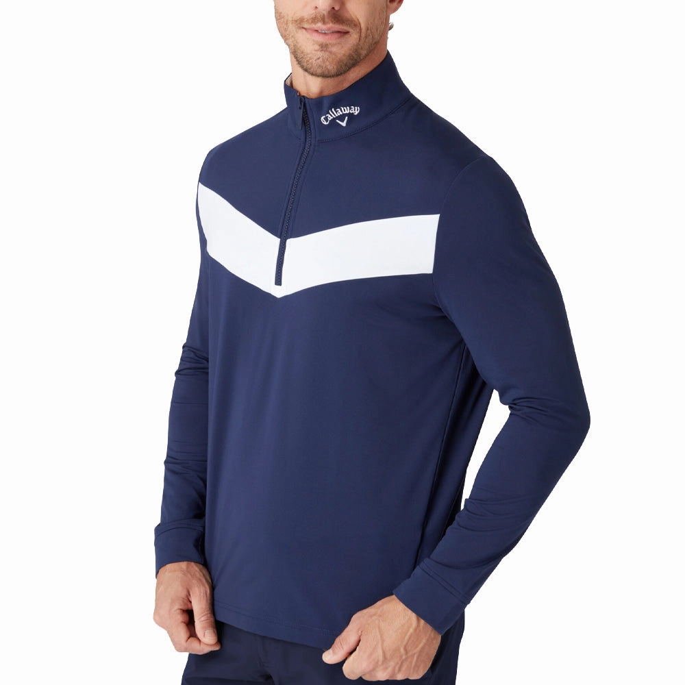 Callaway Odyssey 1/4 Zip Pullover - Peacoat group wear Trendy Layer
