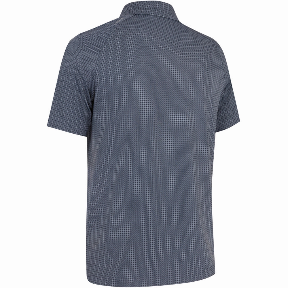Callaway Odyssey Print Polo Shirt - Caviar Outdoor Leisure