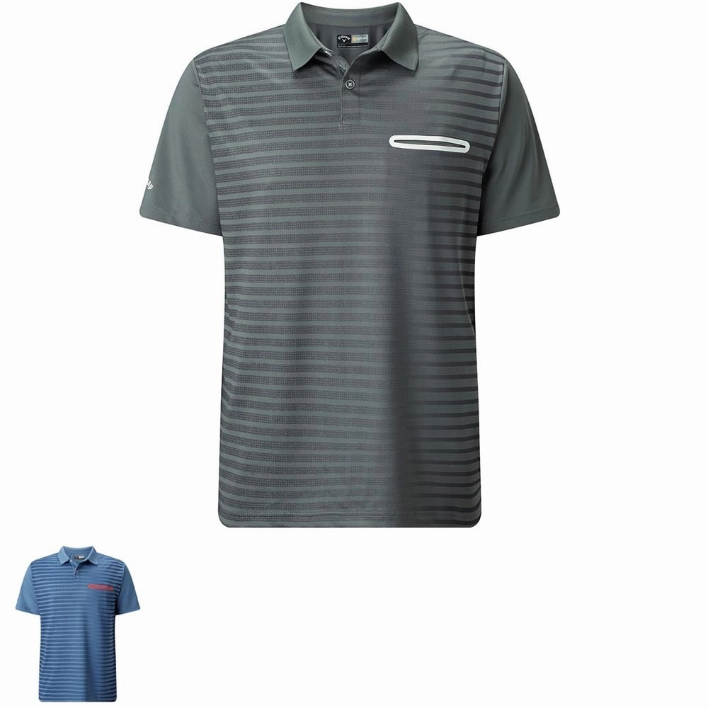 Callaway Ombre Pocket Golf Polo Smart Fashion