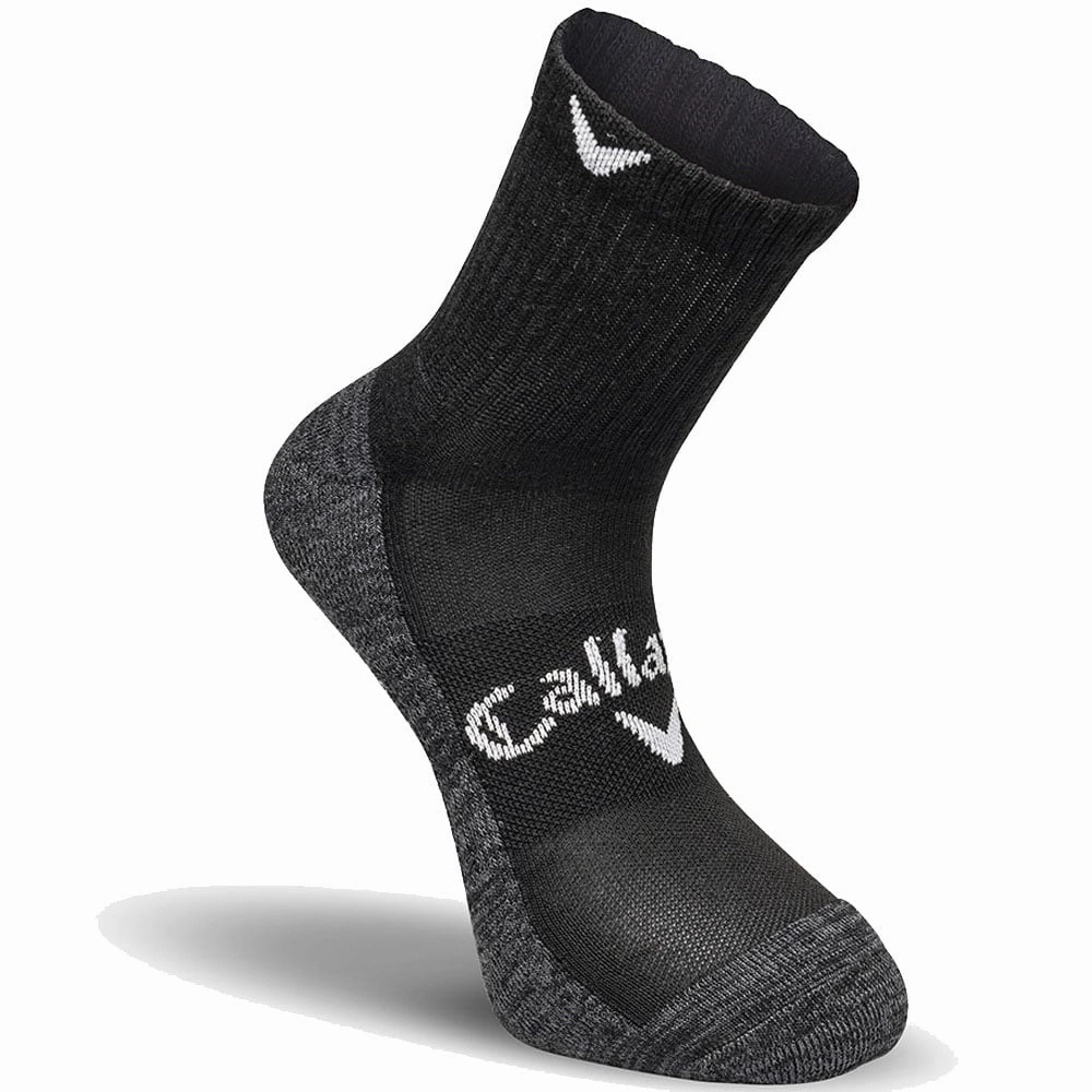 Callaway Opti-Dri Mid Length Socks - Black quality intelligence intelligence Werewolf socks