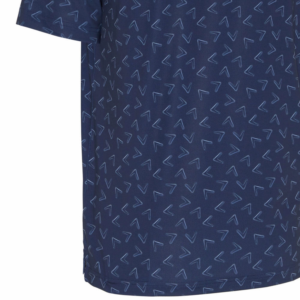 Callaway Painted Chev Polo Shirt - Peacoat Classic Trend Look