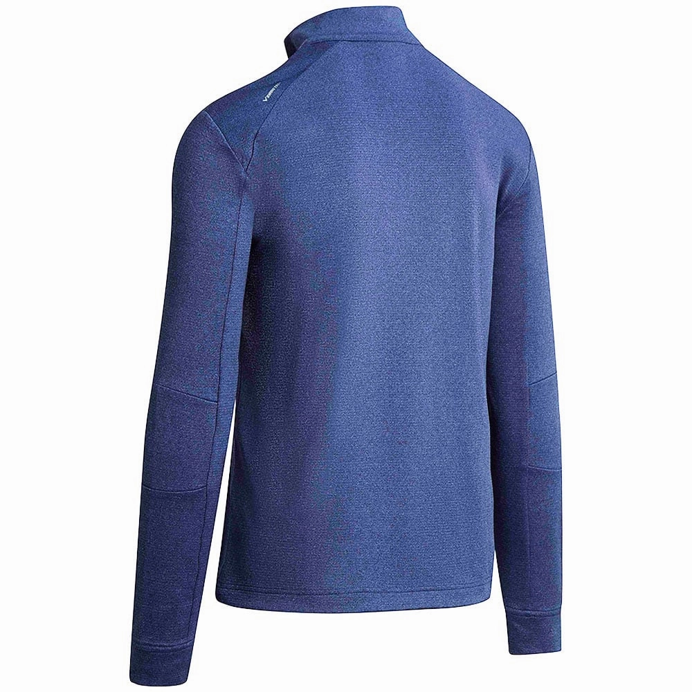 Party Ready product pricing Callaway Pieced Waffle 1/4 Zip Fleece - Peacoat