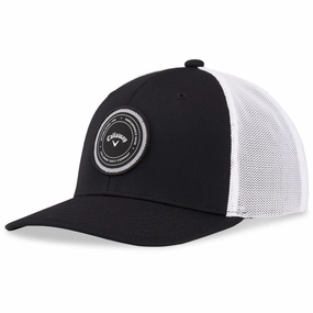 Statement Accessory Sporty Style Callaway Playing Through Trucker Cap - Black