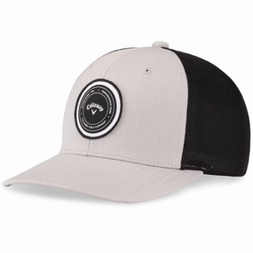 Weekend Vibes Callaway Playing Through Trucker Cap - Heather Grey/Black