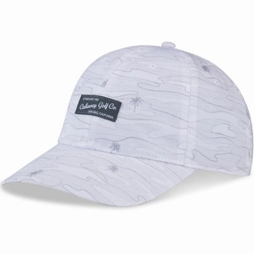 Classic Style Modern Casual Callaway Relaxed Retro Cap - Camo Palms