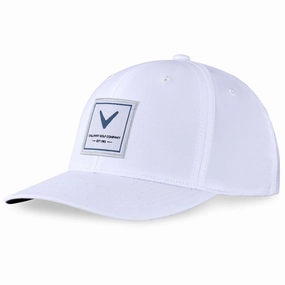 Callaway Rutherford Cap - White Perfect for Travel