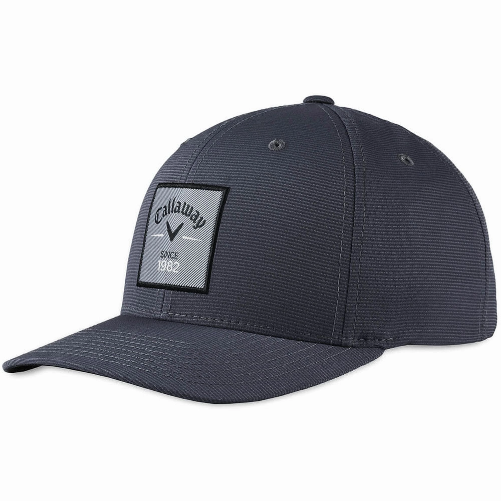 Callaway Rutherford FLEXFIT Snapback Cap - Charcoal Ultra light Quilted Panels