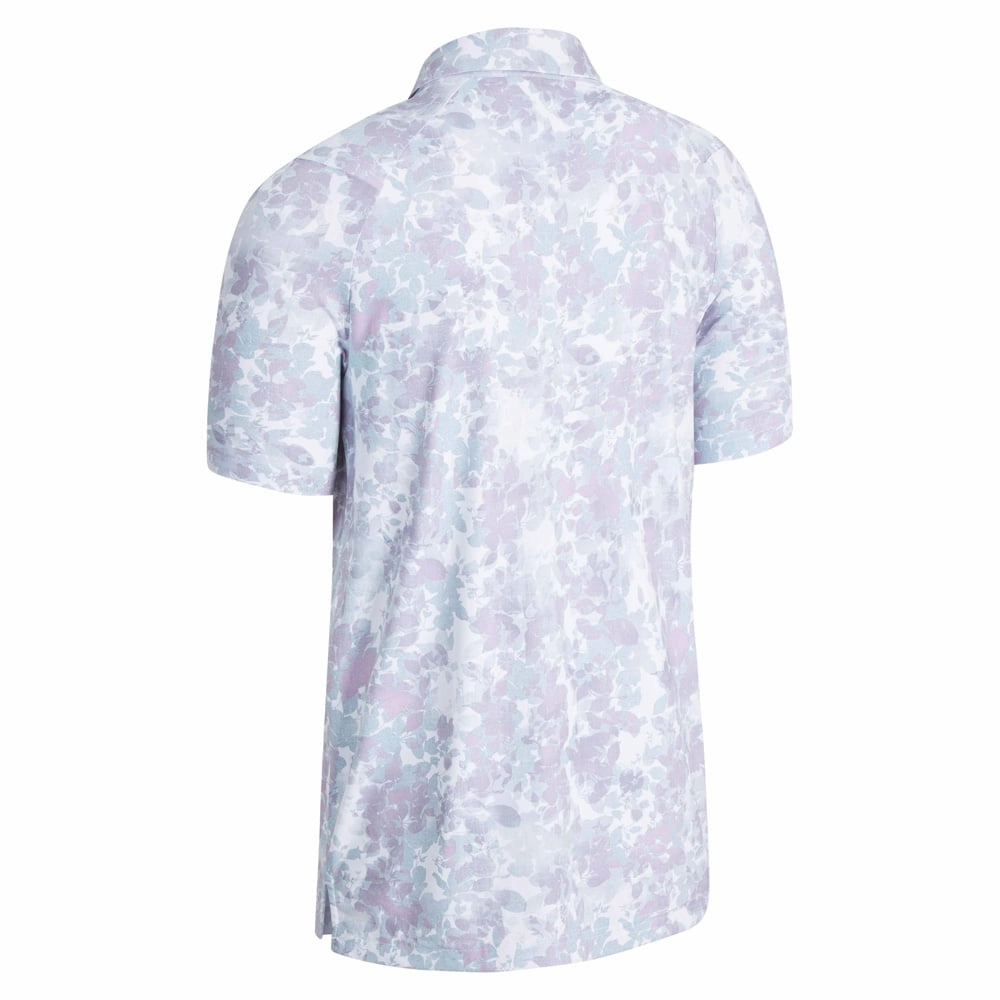 Callaway Soft Focus Floral Polo Shirt - Party Pink Trendy Wear Classic Fit