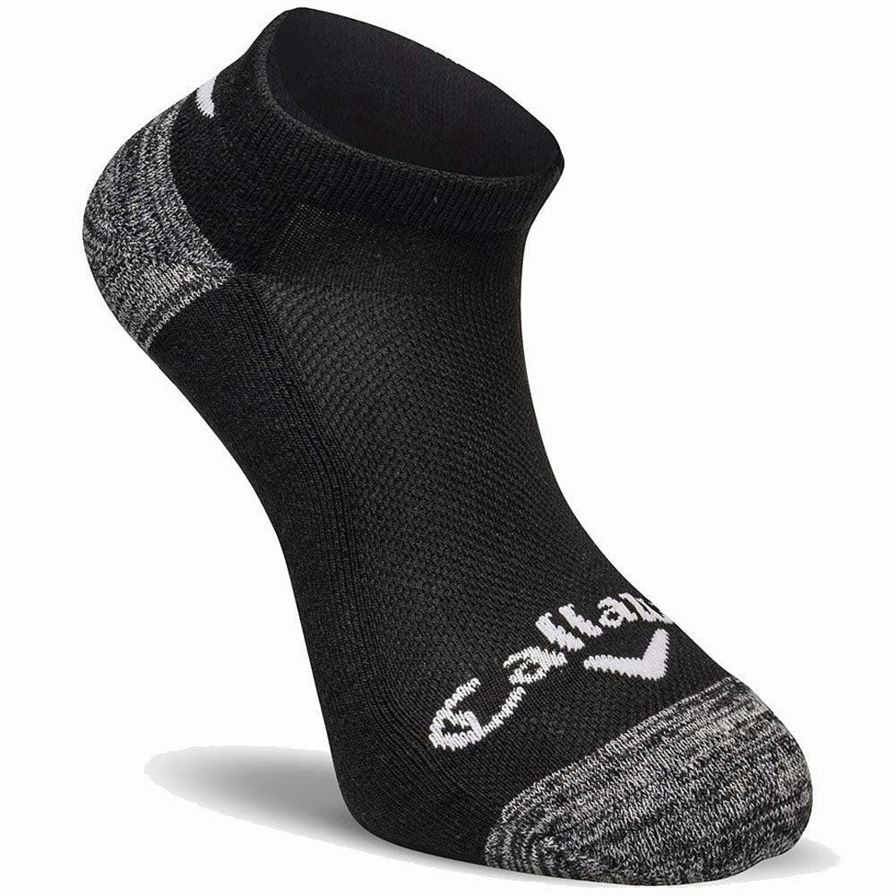 Callaway Sport Low Cut Socks (3 Pack) - Black Scoop neck slingback sandals