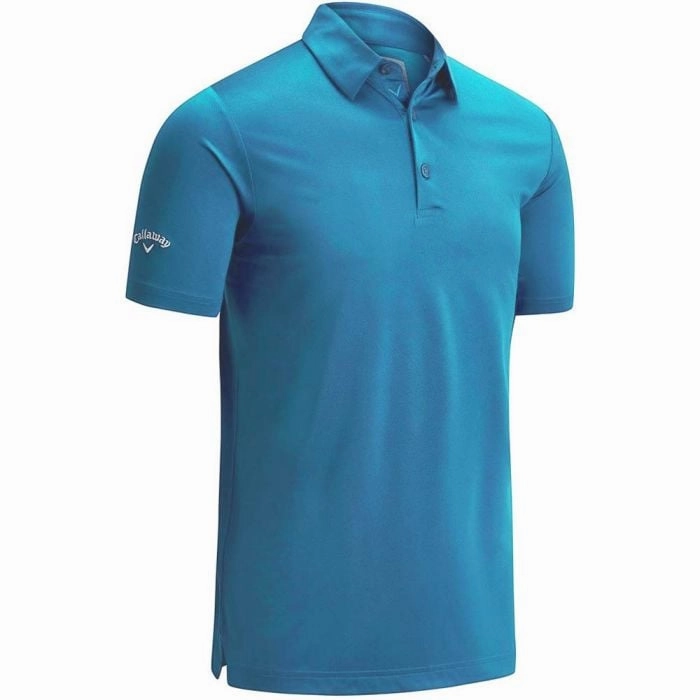 Callaway Swingtech Solid Polo - Light Blue TemperatureRegulating