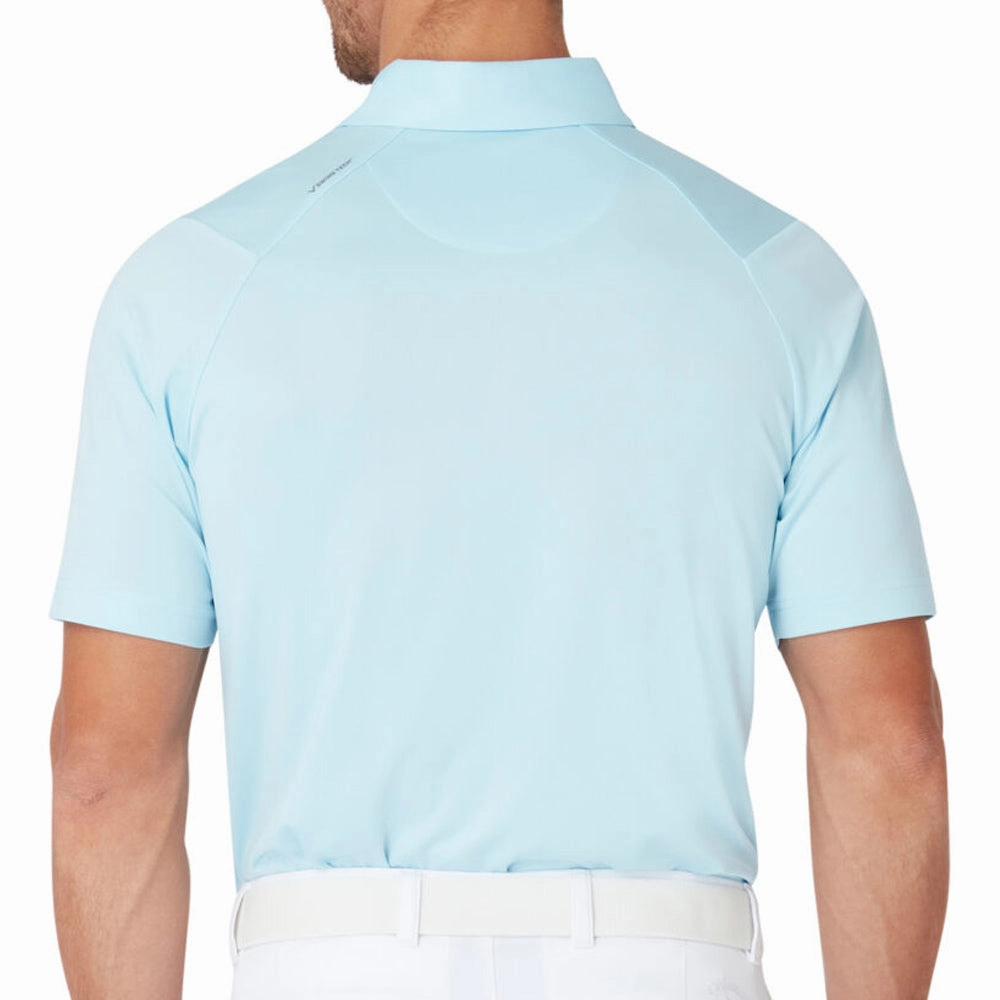 Value for Money Callaway Swingtech Solid Polo Shirt - Arctic Paradise