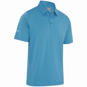 Callaway Swingtech Solid Polo Shirt - Cendre Blue NoSideSeam