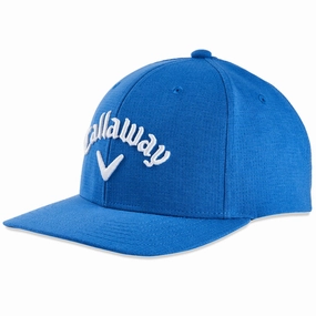 Organic Cotton Callaway Tour Authentic Performance Cap - Royal/White