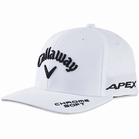 Pop Accent All-Season Use Callaway Tour Authentic Performance Pro Logo Cap  - White
