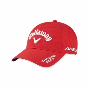 Callaway Tour Authentic Pro Cap - Red Active Essential Rain Protection