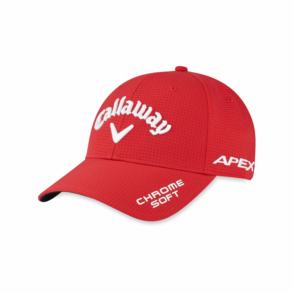 Callaway Tour Authentic Pro Cap - Red Active Essential Rain Protection
