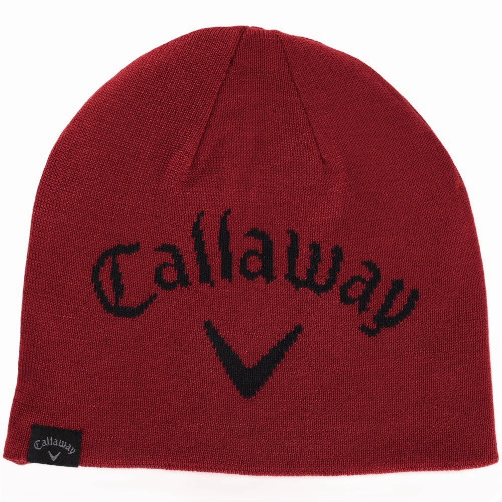 Callaway Tour Authentic Reversible Beanie -  Cardinal Cozy Choice Comfy Choice