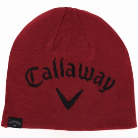 Callaway Tour Authentic Reversible Beanie -  Cardinal Cozy Choice Comfy Choice
