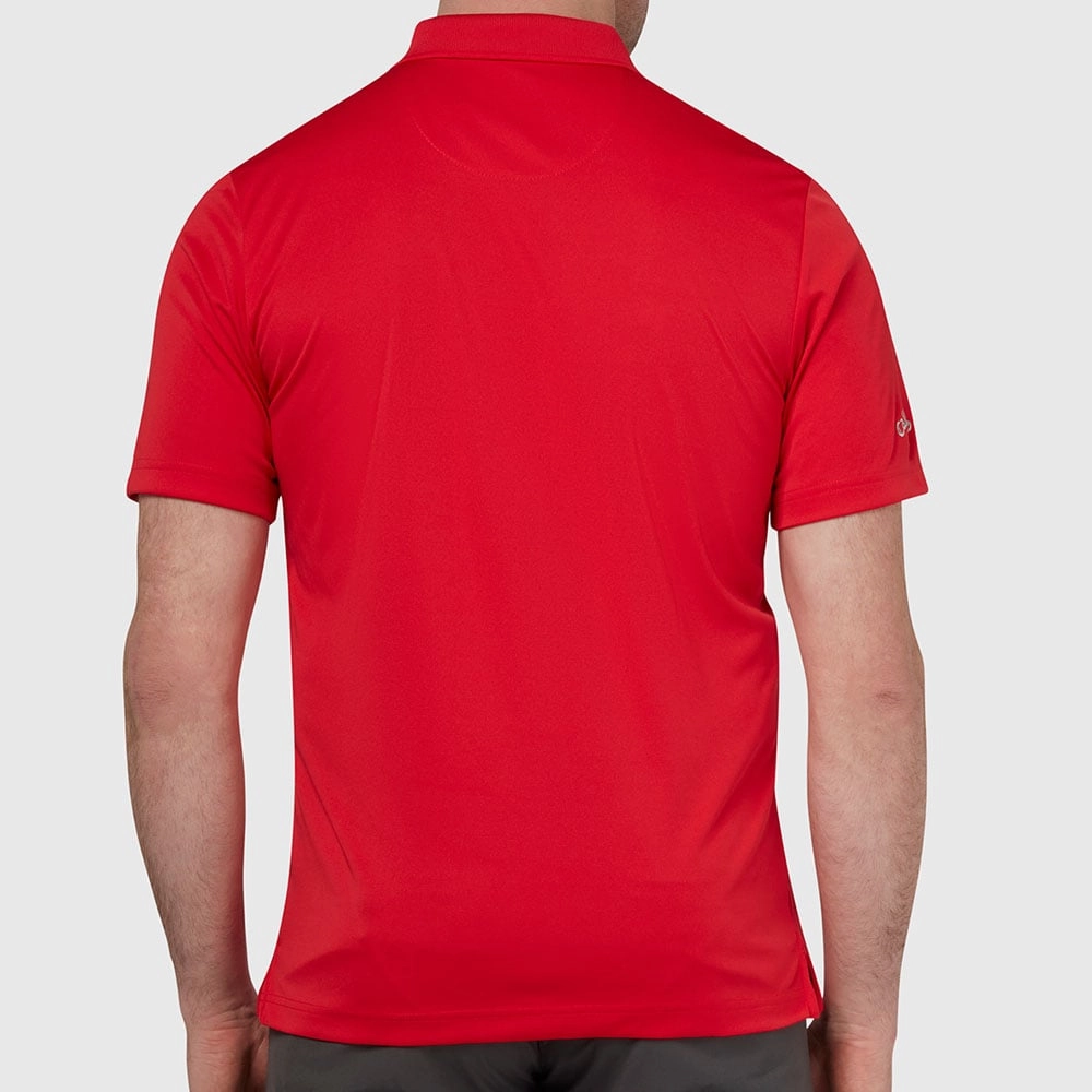 Modern Design Active Look Callaway Tournament Polo Shirt - True Red