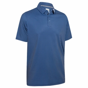 Callaway Trademark Polo Shirt - Peacoat Airflow Ventilation System Chilly Day Comfort